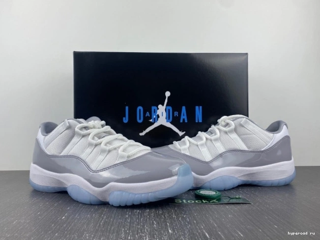 Grey Low Air Jordan Cement AV2187-140 11 1204